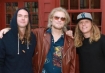 Daryl Hall with Jared and Dustin from the Dirty Heads