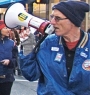 Jamie Partridge, a self-described “postal road warrior”