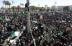 Pro-Gaddafi demonstrators in Tripoli