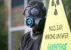 Nuclear protestor