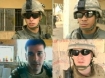 Clockwise from top left; Army S/Sgt. Ryan Ahern, Army Spc. Clarence Ariola, Marine Sgt. Cory Marcus, Marine Sgt. Jake Witt.  