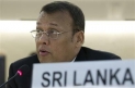 Sri Lanka's Mahinda Samarasinghe