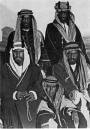 the original Saudi Family: Abd Al Aziz Ibn Saud “Ibn Saud”, …and other family members 1911