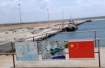 A barge is berthed at the new port built with a Chinease loan in the southern Sri Lankan district of Hambantota (AFP, Lakruwan Wanniarachchi)