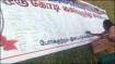 Tamil solidarity banner