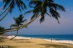 A beach near Tangalle, Sri Lanka. Reports claimed Khuram Shaikh and Russian colleague Victoria Alexandrovna, 23, were attacked following an argument with a man at a hotel in the resort.