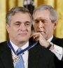 'Fall Guy' George Tenet being measured for the noose