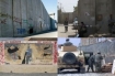 Walls of the Middle east; clockwise from top left: West Bank wall, the walls of Iraq, an Afghan wall and even Kuwait.