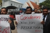 White van protest in Sri Lanka