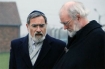 The Chief Rabbi, Sir Jonathan Sacks and the Archbishop of Canterbury, Dr Rowan Williams during their visit to Auschwitz