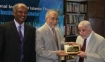 Left to right, Abubaker al-Shingieti, Executive Director of the International Institute of Islamic Thought and Board member, Hartford Seminary; Jamal Barzinji, Vice President of IIIT; and Professor Mahmoud Ayoub