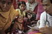 People receiving medical treatment in Burma