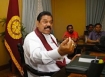 Rajapaksa angry