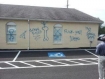 Vandalized building in Virginia