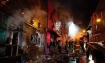 Scene of Santa Maria nightclub fire in Brazil