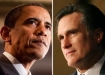 Obama and Romney