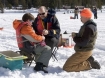 ice fishing