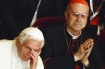 The Ex Pope and the New Pope? Joseph Ratzinger (l) and the palace coup-master, Cardinal Bertone