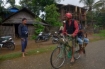 Rakhines holding weapons during declaring of Act Of Law 144 inside the Sittwe town 