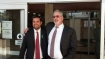 Eric Salerno and attorney Michael Levinsohn