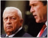 Ariel Sharon and George Bush