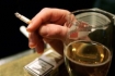 smoking and drinking