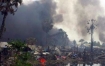 Tamil region of Sri Lanka burning