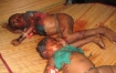 Massacred Tamil people