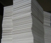 Stacks of political bills