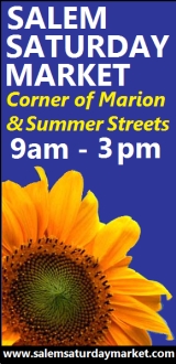 Every Saturday thru October! 9 am to 3 pm at the corner of Summer & Marion Streets