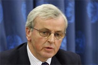 John Holmes is the UN's Under-Secretary-General for Humanitarian Affairs and Emergency Relief Coordinator.