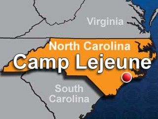 Map of Camp Lejeune
