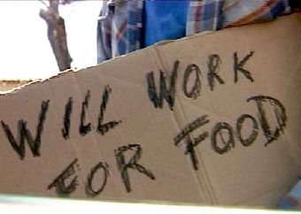 Will work for food