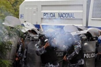 Protests in Tegucigalpa, Honduras