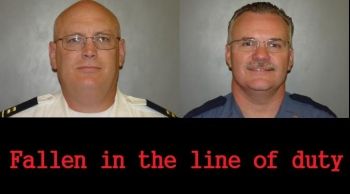 Capt. Tom Tennant and Chief Scott Russel