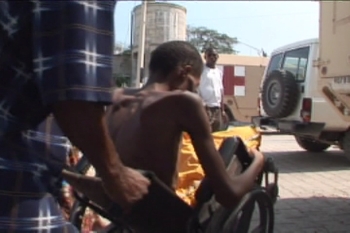 TB patient in Haiti