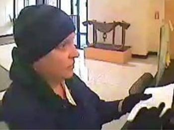 Photos of the bank robbery suspect