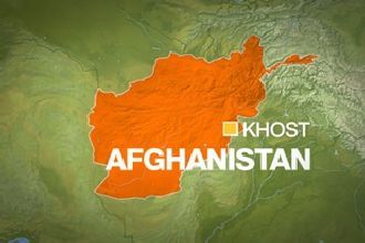 Afghanistan Khost province map