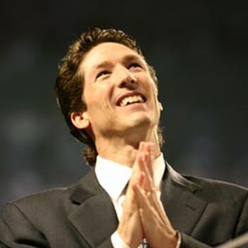 mega-church televangelist Joel Osteen