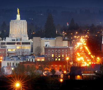 Salem Oregon skyline