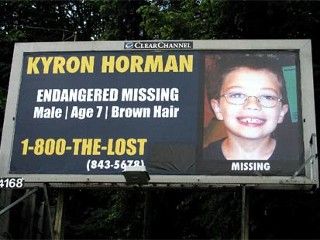 Kyron Horman billboard