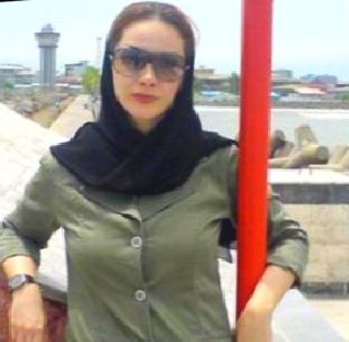 This woman in Tehran is wearing a hijab.