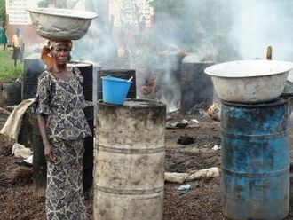 Woman in Ghana