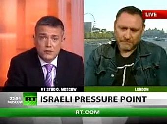 Gilad Atzmon on Russian TV