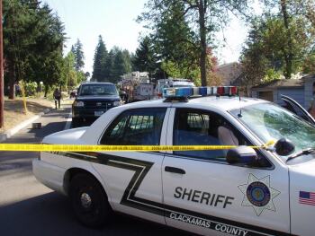 Clackamas County Sheriff car