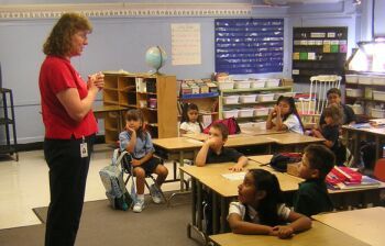 Salem elementary school students