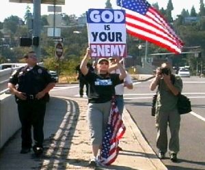 Westboro Baptist Church visit to Oregon