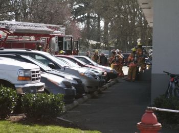 Fire at Canby High