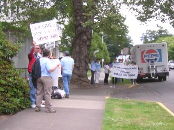 Basic Rights demonstration