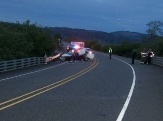 Fatal crash near Coquille, Oregon 6 May 2010